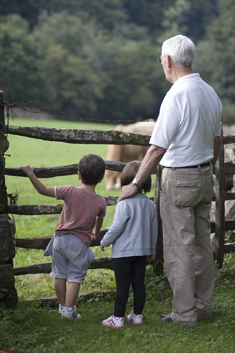 Etre un repère pour ses petits-enfants